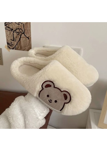 Kış Peluş Sıcak Tutan Terlikler (Yurt Dışından)
