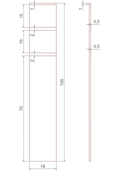 Dekoratif Duvar Paneli Boyanabilir Ahşap 10 mm Ham Mdf Duvar Paneli