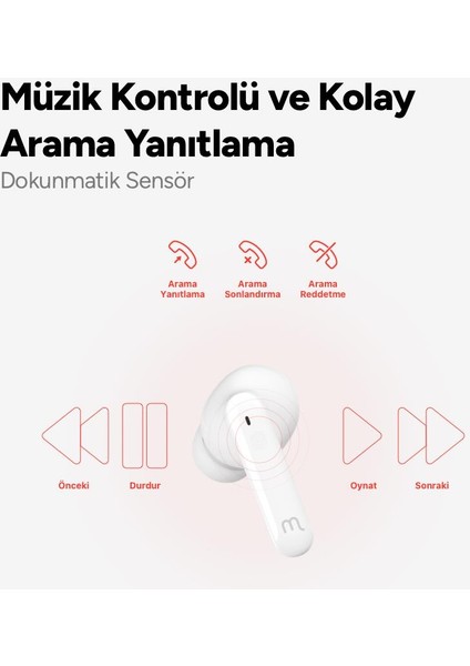 By Ttec TW07 Gerçek Kablosuz Tws Bluetooth Kulaklık
