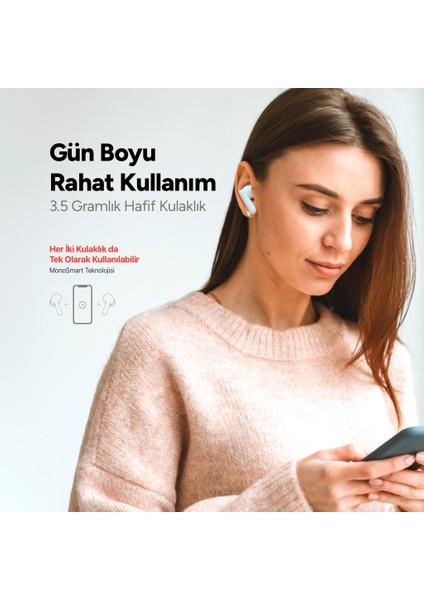 By Ttec TW07 Gerçek Kablosuz Tws Bluetooth Kulaklık