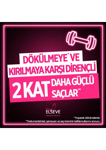 L'oréal Paris Elseve Komple Direnç Şampuan 360 ml & 175 ml Dream Long Saç Kremi