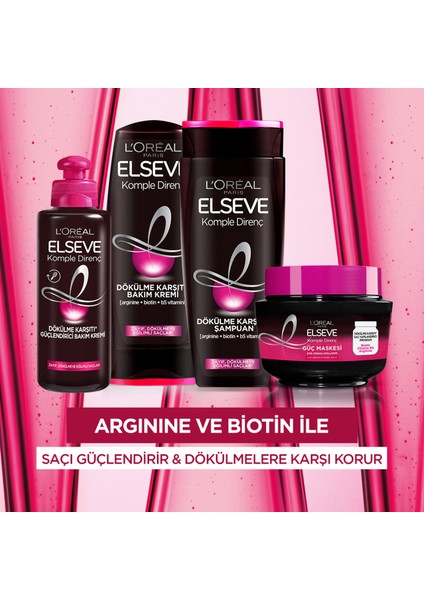 L'oréal Paris Elseve Komple Direnç Şampuan 360 ml & 175 ml Hyaluron Saç Kremi