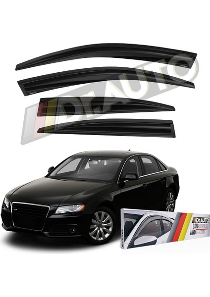 Audi A4 2008-2015 Arası Cam Rüzgarlığı 4lü