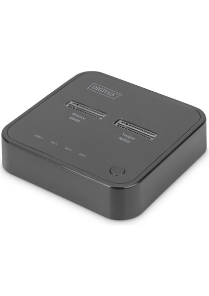 Digitus Çift Yuvalı M.2 Nvme SSD&#039;LER Için Docking Station, Çevrimdışı Klonlama Özelliği, Bağlantı Usb-C digitus Dual M.2 Nvme SSD Docking Station With Offline Clone Function, Usb-C