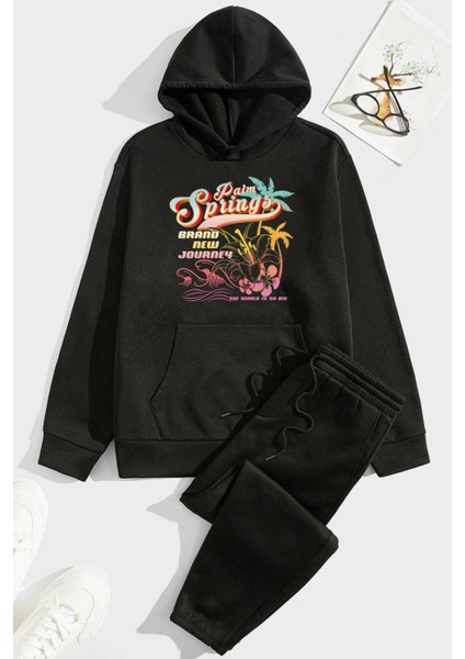 Only Trendwear Unisex Brand New Journey Baskılı Eşofman Takımı