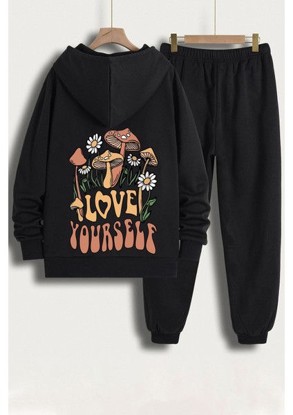 Only Trendwear Unisex Love Yourself Baskılı Eşofman Takımı
