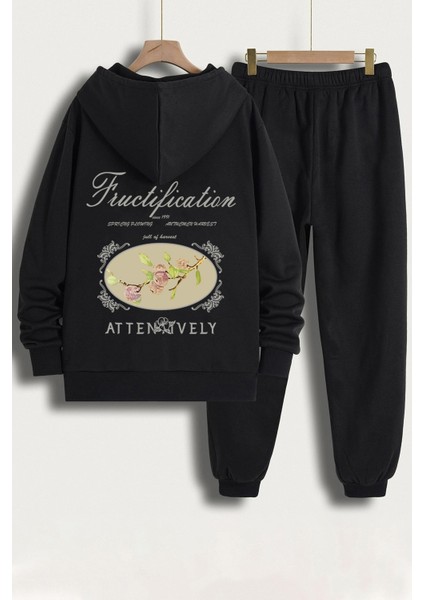 Unisex Fructification Baskılı Eşofman Takımı