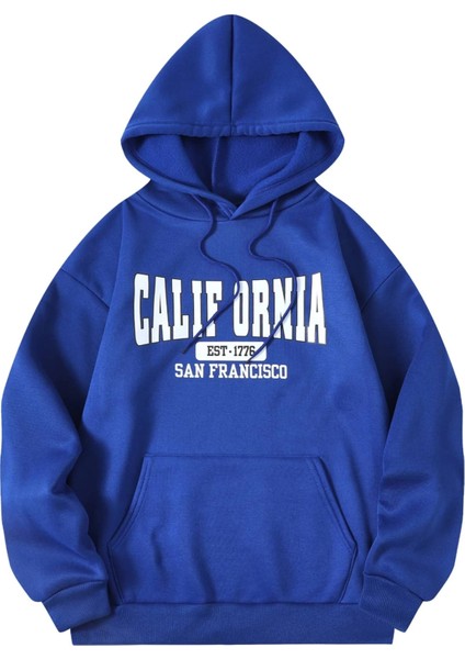 Only Trendwear Unisex The 1997 Travel Baskılı Sweatshirt
