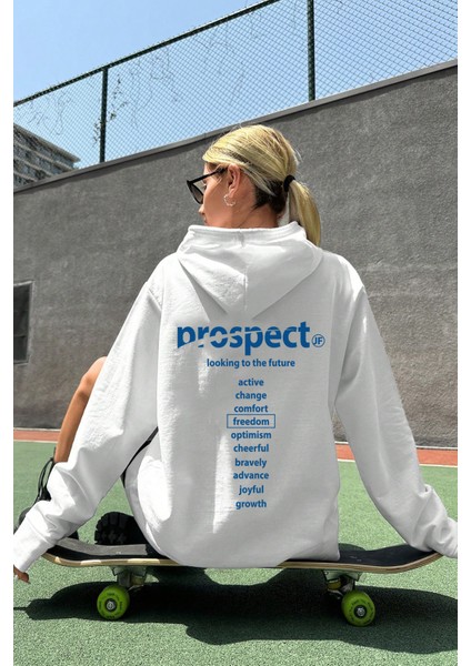 Only Trendwear  Unisex Prospect Baskılı Sweatshirt