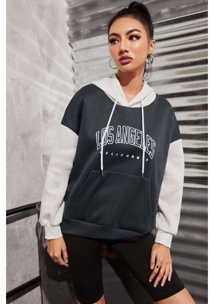 Only Trendwear Unisex Los Angeles Baskılı Sweatshirt modelleri