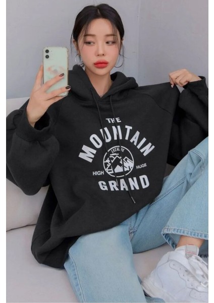 Only Trendwear Unisex The Mountain Baskılı Sweatshirt fiyatları