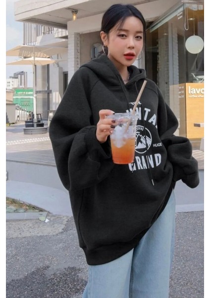 Only Trendwear Unisex The Mountain Baskılı Sweatshirt fırsatları