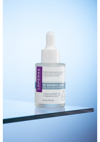 10% Peptide Matrixyl 3000® 1% Hyaluronic Acid Dolgunlaştırıcı Canlandırıcı Nemlendirici Peptit Serum