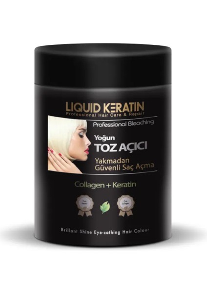 Liquid Keratin Yoğun Toz Açıcı ( Yakmadan Saç Açma)