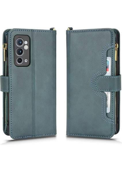 Oneplus 9r Cüzdan Uzun Ipli Moda Pu Deri Fermuarlı Kartlıklı Cüzdan Telefon Kılıfı (Yurt Dışından) indirimleri