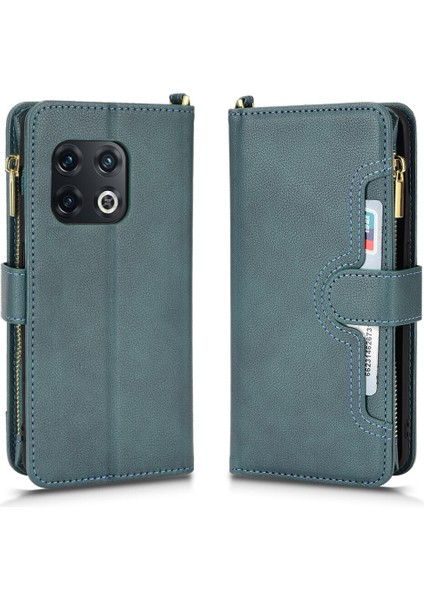 Oneplus 10 Pro 5g Cüzdan Uzun Ipli Moda Pu Deri Fermuarlı Kartlıklı Cüzdan Telefon Kılıfı (Yurt Dışından) indirimleri