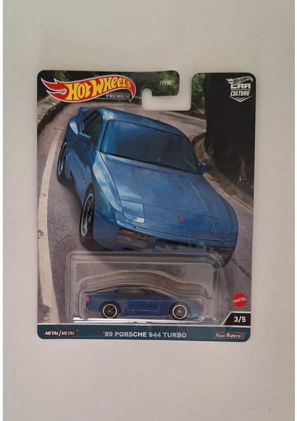 Hotwheels Hot Wheels Premium Car Culture Model Arabalar Canyon Warriors 89 Porsche 944 Turbo