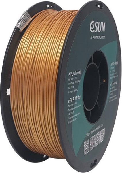 Esun - Epla-Metal Filament 1.75 mm Altın Rengi