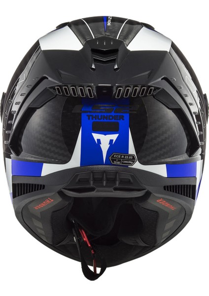 THUNDER KARBON RACING 1 MAVİ-BEYAZ KASK modelleri