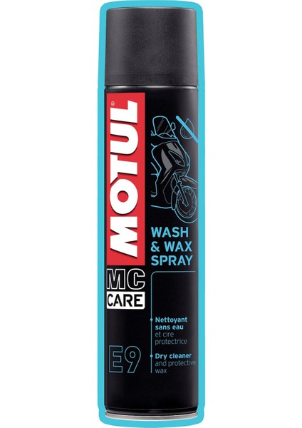 Yeni E9 + E10 Motosiklet Temizlik Seti