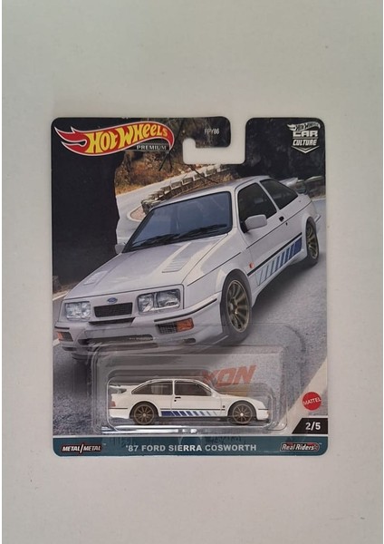 Hotwheels Hot Wheels Premium Car Culture Model Arabalar Canyon 87 Ford Sıerra Cosworth