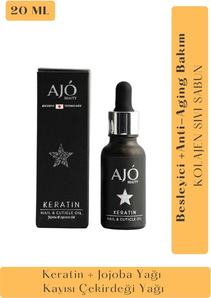 Keratin Tırnak Bakım Yağı, 20 ml