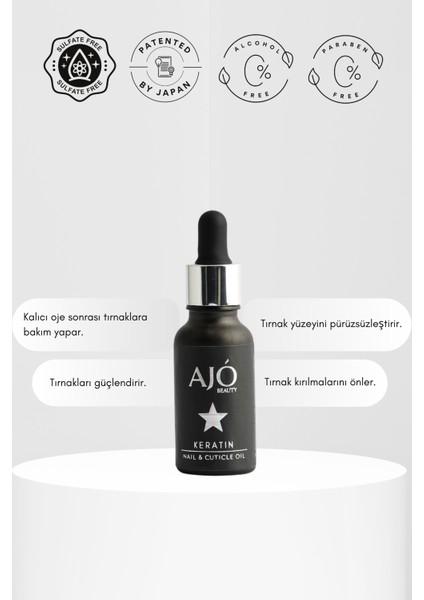 Keratin Tırnak Bakım Yağı, 20 ml modelleri