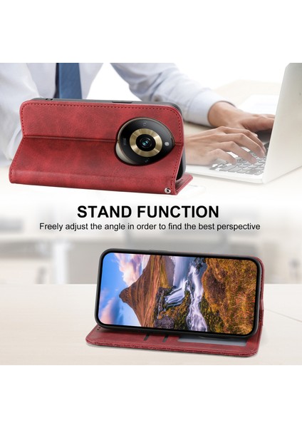 Realme 11 Pro 5g Anti-Fall Cüzdan Stand Kapağı Için Deri Telefon Kılıfı (Yurt Dışından) indirimleri