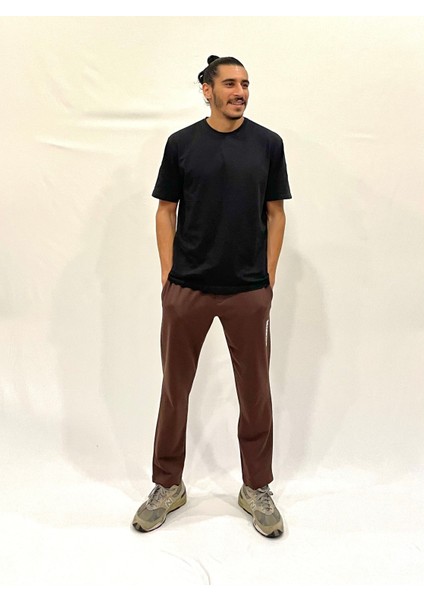 Erkek Regular Fit Broklyn Baskılı Eşofman Altı Spr 205