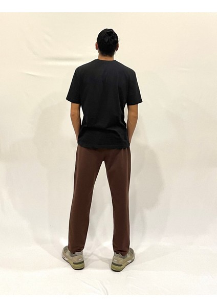 Erkek Regular Fit Broklyn Baskılı Eşofman Altı Spr 205