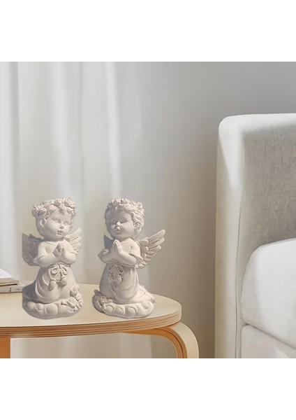 Reçine Heykelcik ve Veranda Heykeli ve Açık 8X7X13 cm 2 (Yurt Dışından)