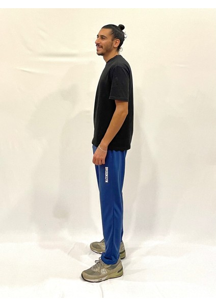 Erkek Regular Fit Broklyn Baskılı Eşofman Altı Spr 205