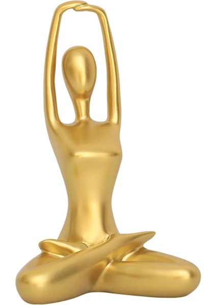 Yoga Şu Heykelcik Heykeli Streç Poz (Yurt Dışından)