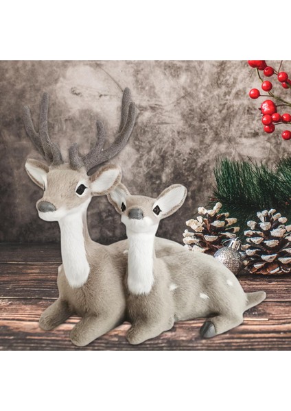 2x Simülasyon Üstü Noel Gri (Yurt Dışından)
