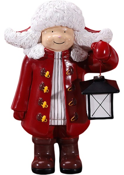 Kış Çocuk Heykelcik Noel Süs Çocuk Figürü Heykeli (Yurt Dışından) fiyatları