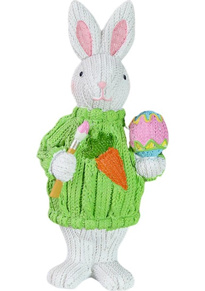 Reçine Paskalya Tavşanı Heykelcik Dekor Paskalya Tavşanı Heykeli Yeşil (Yurt Dışından) modelleri