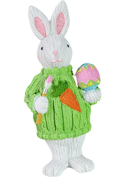 Reçine Paskalya Tavşanı Heykelcik Dekor Paskalya Tavşanı Heykeli Yeşil (Yurt Dışından) indirimleri