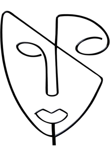 Şekil Yüz Ş Standı Tv I Için Soyut Heykel (Yurt Dışından) fırsatları