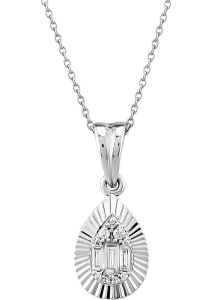 Pırlanta Baget Kolye modelleri