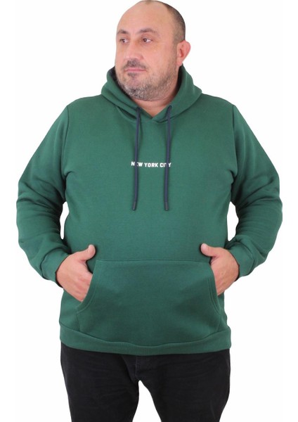 Mocgrande Erkek Büyük Beden Kapuşonlu Sweat Danger 23212 Neftı fiyatları