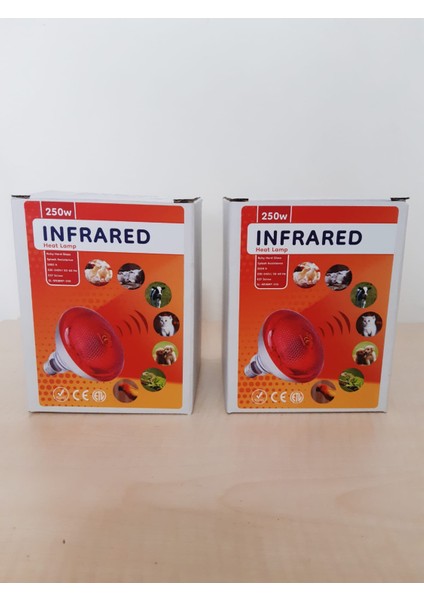 Infrared Isıtıcı Lamba /2 Adet