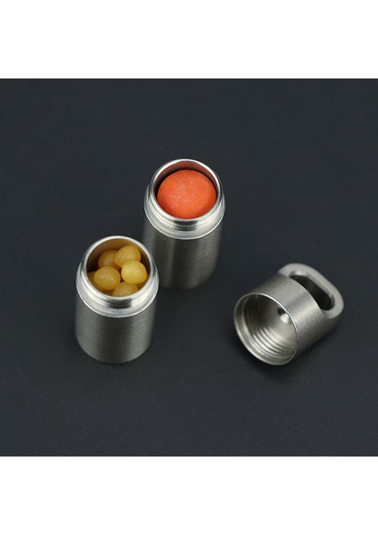 L Metal Mini Ilaç Kutusu, Taşınabilir Ilaç Şişesi, Neme Dayanıklı, Mühürlü, Su Geçirmez Bölme, Seyahat Yeniden Paketleme, Küçük Ilaç Şişesi, Büyük Boy - Beyaz (Hehe Xiong) (Yurt Dışından) fırsatları