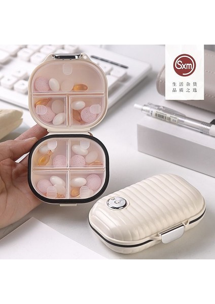 Neme Dayanıklı Öğütme ve Kesme Ilaç Bölücü, Kare + Dikdörtgen Bölen Taşınabilir Mini Küçük Tablet Malzemesi [toplamda 2 Adet] Beyaz Orijinal [kapalı Ilaç Kutusu] (Yurt Dışından) modelleri