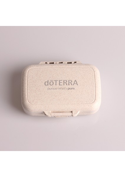 Ilaç Dağıtım Kutusu Doterra Esansiyel Yağı Kapsül Saklama Kutusu [sıradan Stil] Pembe Ilaç Kesici 1 Paket 6 Bölmeli (Yurt Dışından)