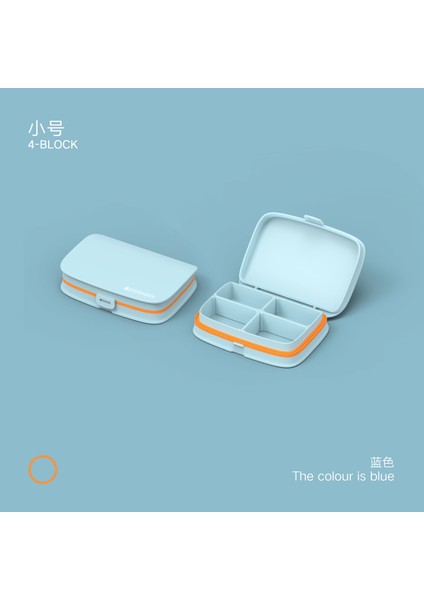 Kadınlar Için Taşınabilir Küçük Ilaç Kutusu, Haftalık Bölünmüş Ilaç Kutusu, Taşınabilir Depolama, Bölünmüş Ilaç Kutusu, Mini Ilaç Hap Kutusu, Mühürlü Hap Kutusu, Yeşil Büyük Boy (Yurt Dışından)