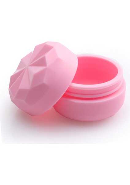 20ML Güzellik Silikon Ambalaj Kutusu Sızdırmaz Silikon Saklama Kutusu Seyahat Kremi Ilaç Takı Ambalaj Kutusu Sarı 47*37MM (Yurt Dışından)