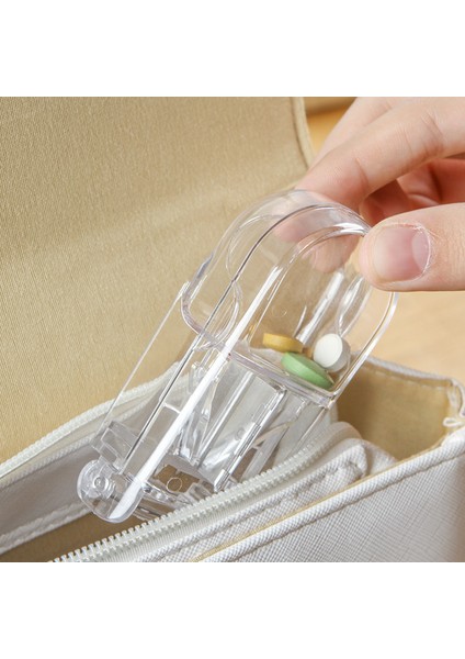 Artefakt 4 Noktalı Ilaç Kesme Cihazı 1/2 2 Noktalı Ilaç Dilimleme Hapları Taşınabilir Alt Paket Ev Tipi Bir Haftalık Küçük Ilaç Kutusu Yükseltilmiş Ilaç Kesici [ilaçları Düzeltebilir] (Yurt Dışından) fiyatları