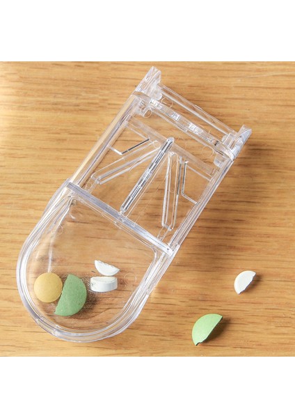 Artefakt 4 Noktalı Ilaç Kesme Cihazı 1/2 2 Noktalı Ilaç Dilimleme Hapları Taşınabilir Alt Paket Ev Tipi Bir Haftalık Küçük Ilaç Kutusu Yükseltilmiş Ilaç Kesici [ilaçları Düzeltebilir] (Yurt Dışından) modelleri