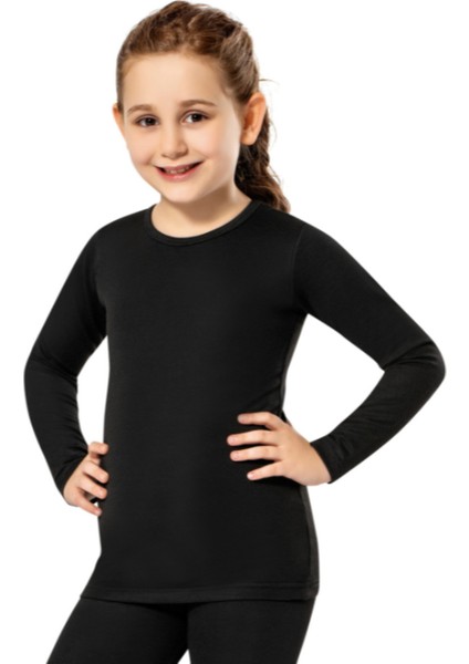 Kız Çocuk Termal Badi, Kız Çocuk Termal Üst, Termal Içlik Üstü, Çocuk Giyim
