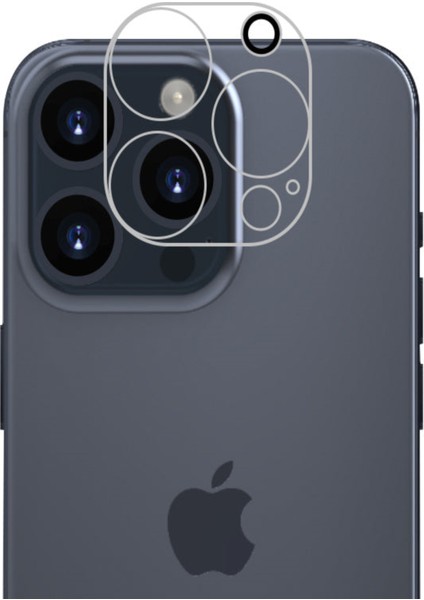 Apple iPhone 15 Pro Kamera Lensi Koruma Camı